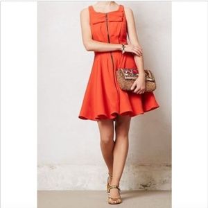 Anthropologie Poppy Petite Dress By Eva Franco